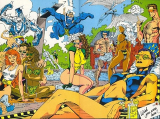 Illustration for article titled The X-Men’s 1991 Pool Party = Everything That's Wrong With The X-Men in 2010